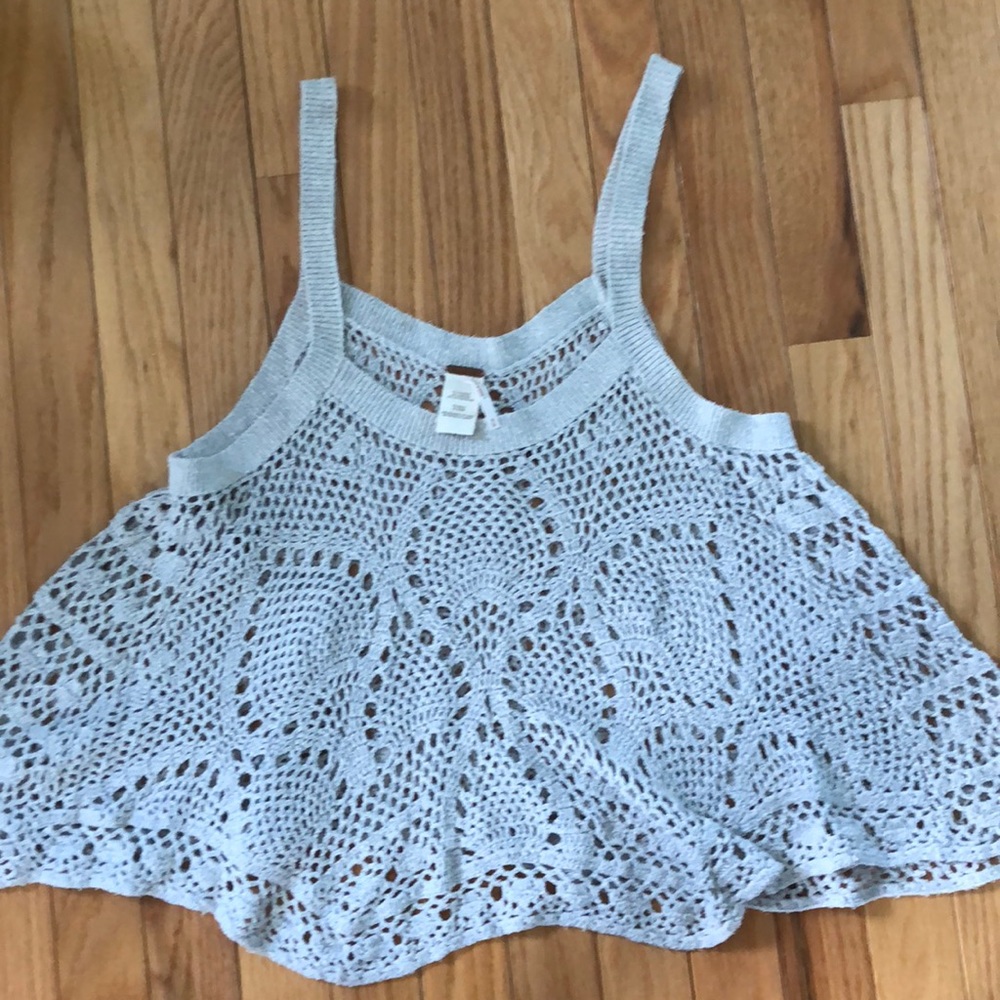 Free people crochet top